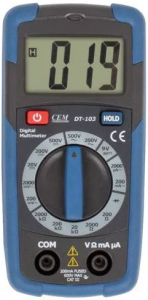 Малогабаритный мультиметр CEM DT-103