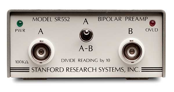 Предусилитель Stanford Research Systems SR552
