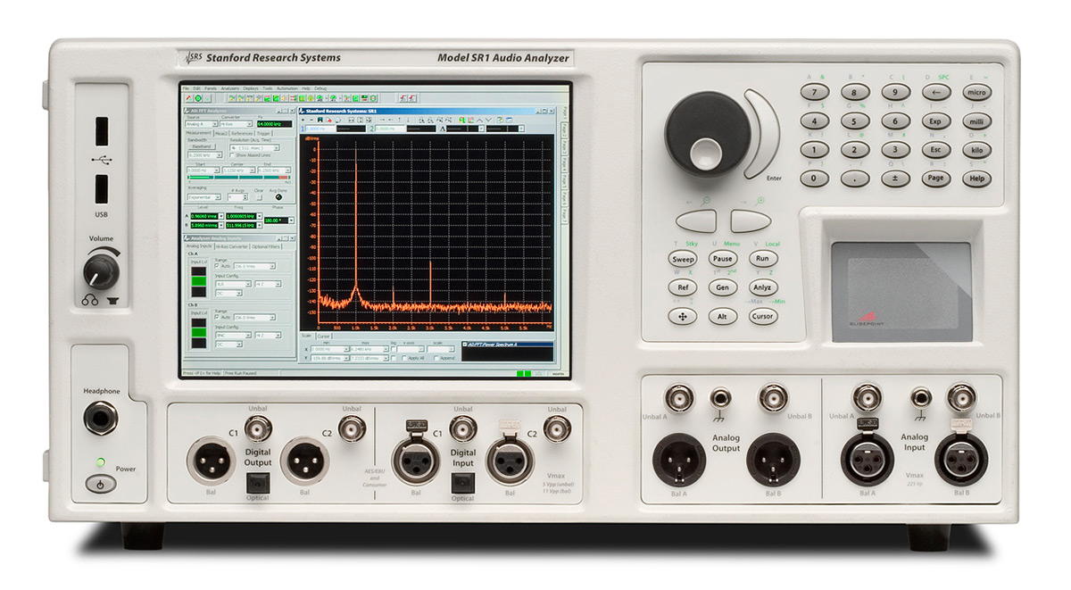 Анализатор звукового спектра Stanford Research Systems SR1