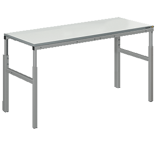 Стол рабочий антистатический VIKING Классик СР-18-9 ESD RAL7012 темно-серый