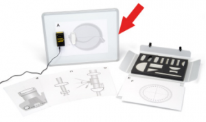 Доска 3B Scientific для блока лазерных лучей