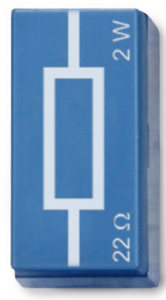 Резистор 22 Ом 3B Scientific 2 Вт, P2W19