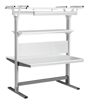 Рабочее место островное в комплекте общепромышленное VIKING Альянс АЛ-О-18-7