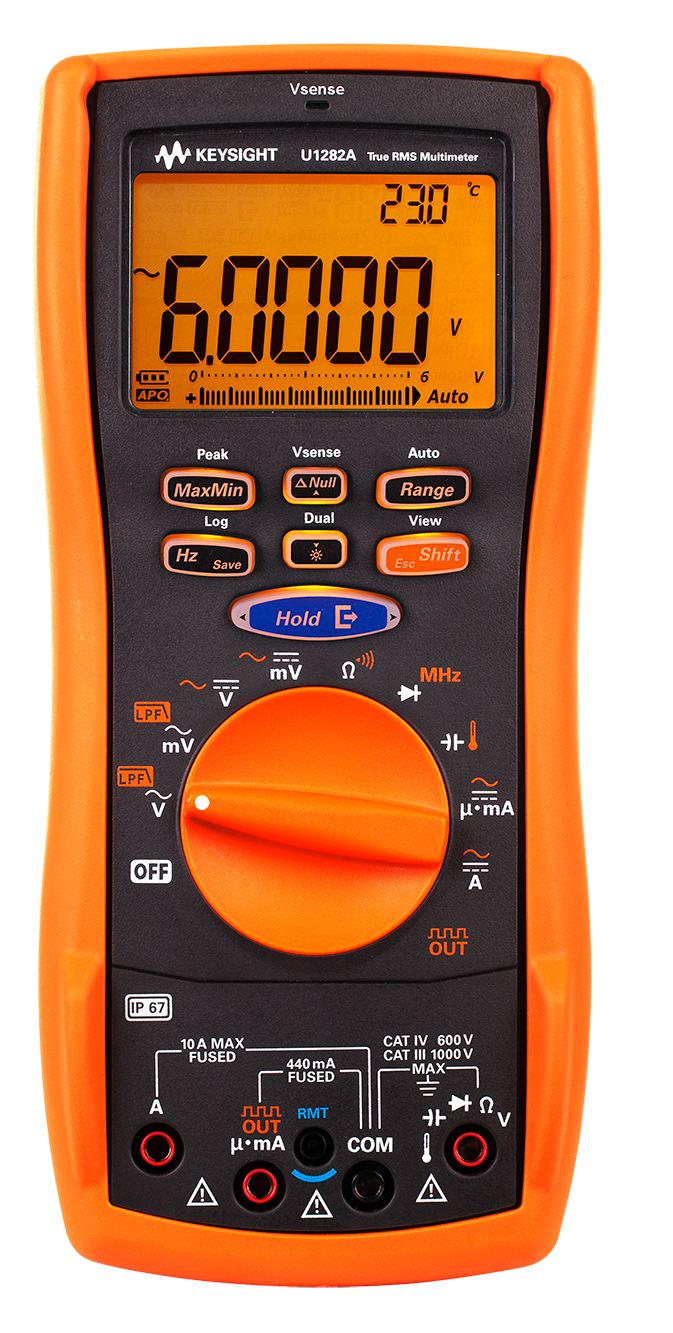 Мультиметр цифровой ручной Keysight (Agilent) U1282A