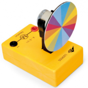 Цветной диск Ньютона 3B Scientific с электродвигателем постоянного тока