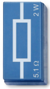 Резистор 5,1 Ом 3B Scientific 2 Вт, P2W19