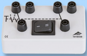 Двухполюсный двойной перекидной переключатель 3B Scientific