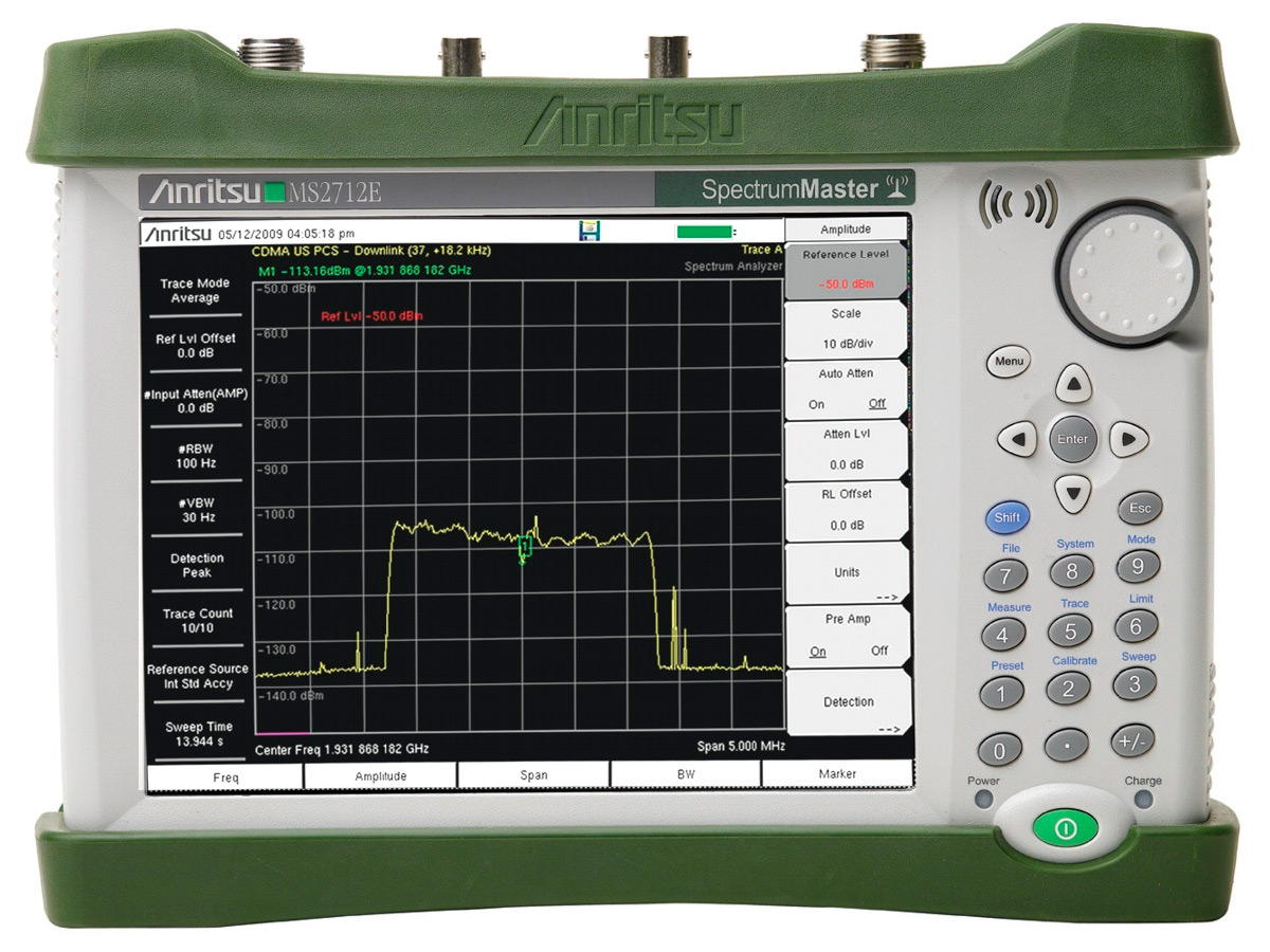 Анализатор спектра портативный цифровой Anritsu MS2712E