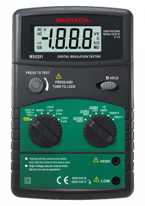 Измеритель сопротивления изоляции (мегаомметр) Mastech MS5201