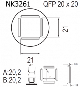 Насадка Quick NK3261