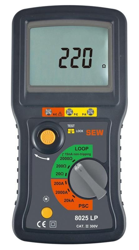 Измеритель параметров электрических сетей SEW 8025 LP