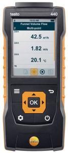 Прибор для измерения скорости и оценки качества воздуха в помещении Testo 440