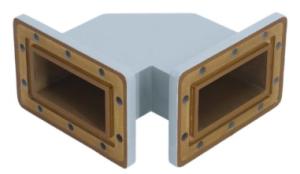 Волновод со скошенным изгибом A-INFO 284WTHB-80-80_DMDM