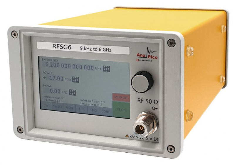 AnaPico создал конфигуратор по подбору генератора ВЧ/СВЧ