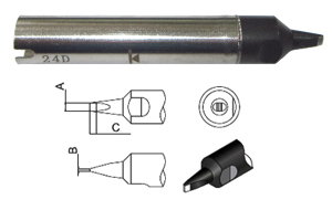 Жало Quick 911G-20D SOLDERING ROBOT TIP 