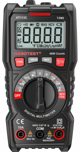 Мультиметр Habotest HT113C цифровой (True RMS)