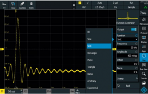 Опция генератора сигналов произвольной формы R&S RTB-B6 для осциллографов RTB2000