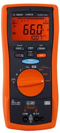 Измеритель сопротивления изоляции ручной Keysight (Agilent) U1451A