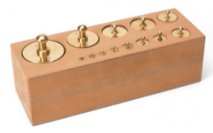 Набор гирь 3B Scientific весом от 1 г до 1000 г