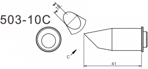 Жало Quick 503-10C 