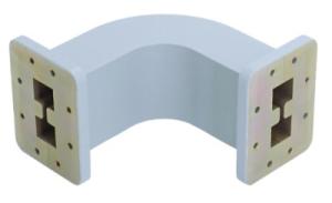 Волновод изогнутый с двойным гребнем A-INFO 250DRWEB-100-100