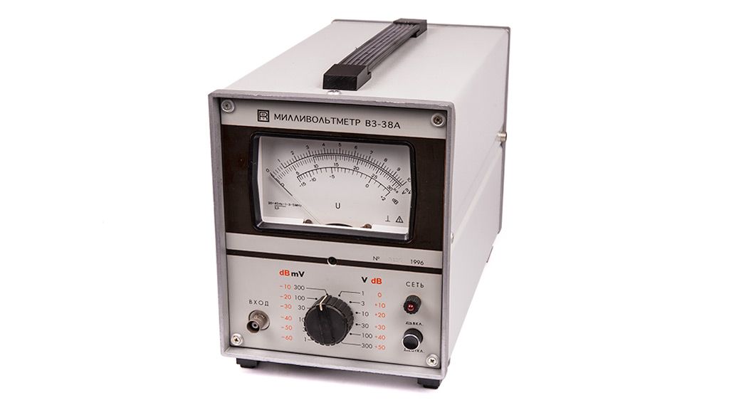 Милливольтметр В3-38А