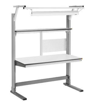 Рабочее место общепромышленное со средней стойкой VIKING Альянс АЛ-СРСТ-18-7