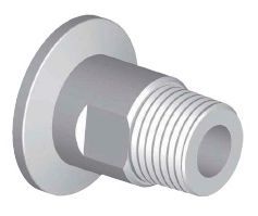 Адаптер KF «папа» под трубную резьбу HTC KF50MPT13