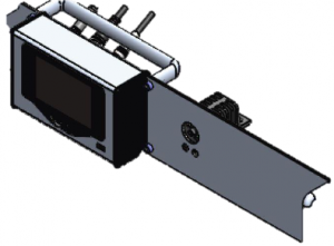 Набор креплений LDC-RACK-2U для монтажа контроллера LDC-1 и светодиодного модуля LSM в стойку 19