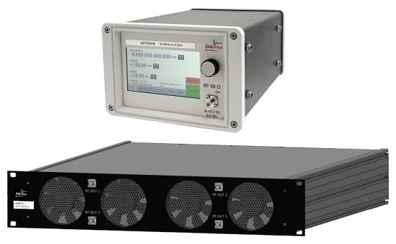 Фазово-когерентный, Векторный генератор AnaPico c несколькими выходами