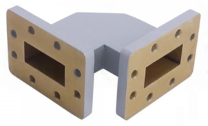 Волновод со скошенным изгибом A-INFO 159WTHB-55-55