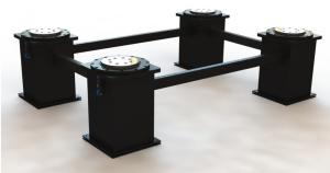 Опоры с пневматической системой виброизоляции JLT серии ZDT-Z