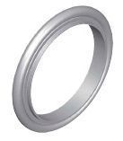 Центрирующее кольцо KF40 с витоновым уплотнением, материал- нержавеющая сталь 304 HTC KF40CRVS