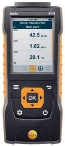 Прибор для измерения скорости и оценки качества воздуха в помещении Testo 440 dP