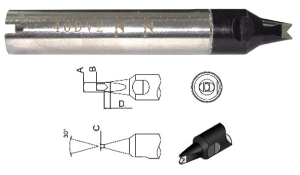 Жало Quick 911G-30DV2 SOLDERING ROBOT TIP 