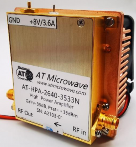 Усилитель мощности коаксиальный Atmicrowave AT-HPA-2640-3334N