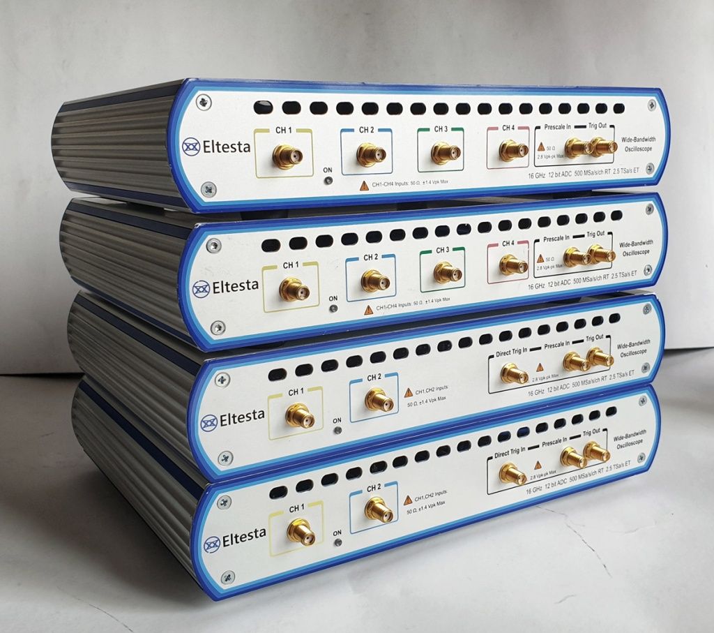 Рис. 1. Цифровые запоминающие осциллографы с полосой пропускания 16 ГГц АКИП-4133 (четырехканальный) и АКИП-41331 (двухканальный) Рис. 1. Цифровые запоминающие осциллографы с полосой пропускания.jpeg