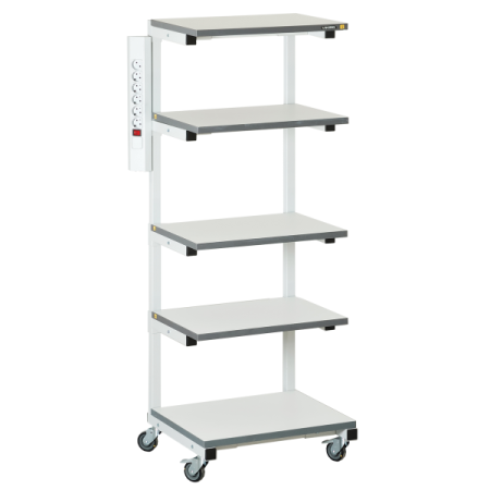 Подкатная стойка для оборудования общепромышленная VIKING СТ-05 RAL 7035 светло-серая