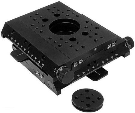 Транслятор линейный низкопрофильный Standa 7T167-100Q-XY