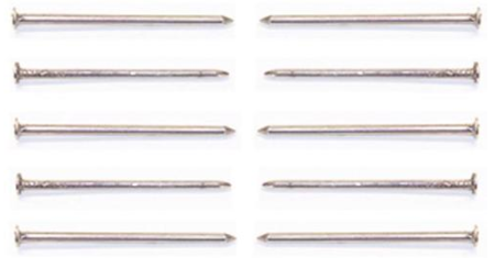 Железные гвозди 3B Scientific набор из 10 шт