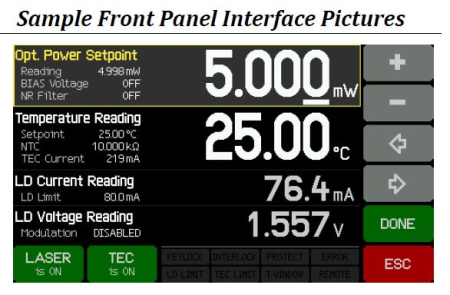 Драйвер лазерных диодов настольный GOOCH & HOUSEGO EM595