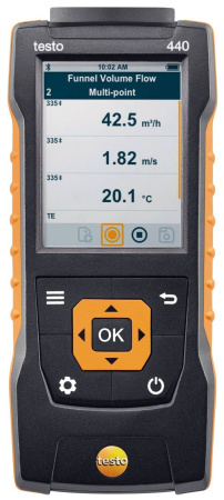 Прибор для измерения скорости и оценки качества воздуха в помещении Testo 440