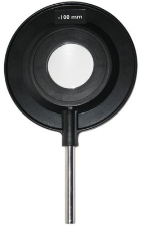 Выпуклая линза 3B Scientific на ножке f = -100 мм