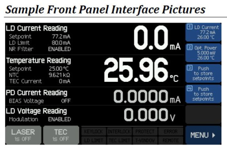 Драйвер лазерных диодов настольный GOOCH & HOUSEGO EM595