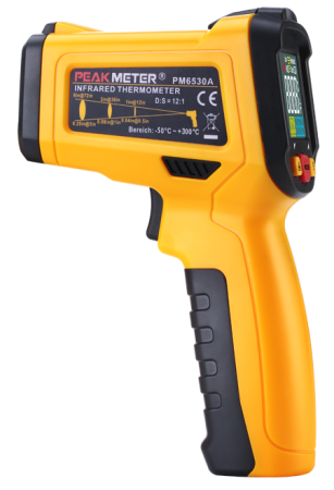 Дистанционный измеритель температуры (пирометр) PeakMeter PM6530B