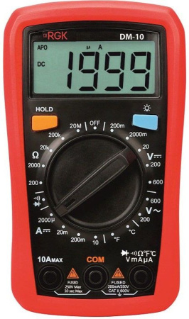 Мультиметр цифровой RGK DM-10