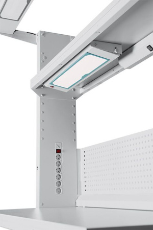 Рабочее место общепромышленное в комплекте с правосторонним электроблоком VIKING Гамма ГМ-12-7/ПР