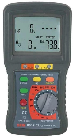 Измеритель параметров УЗО SEW 8012 EL