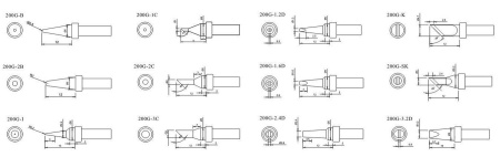 Жало Quick 700A-SK (Quick 200G-SK) 