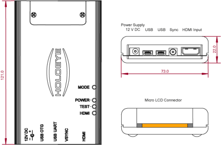 Модулятор света Holoeye PLUTO-2.1-VIS-016